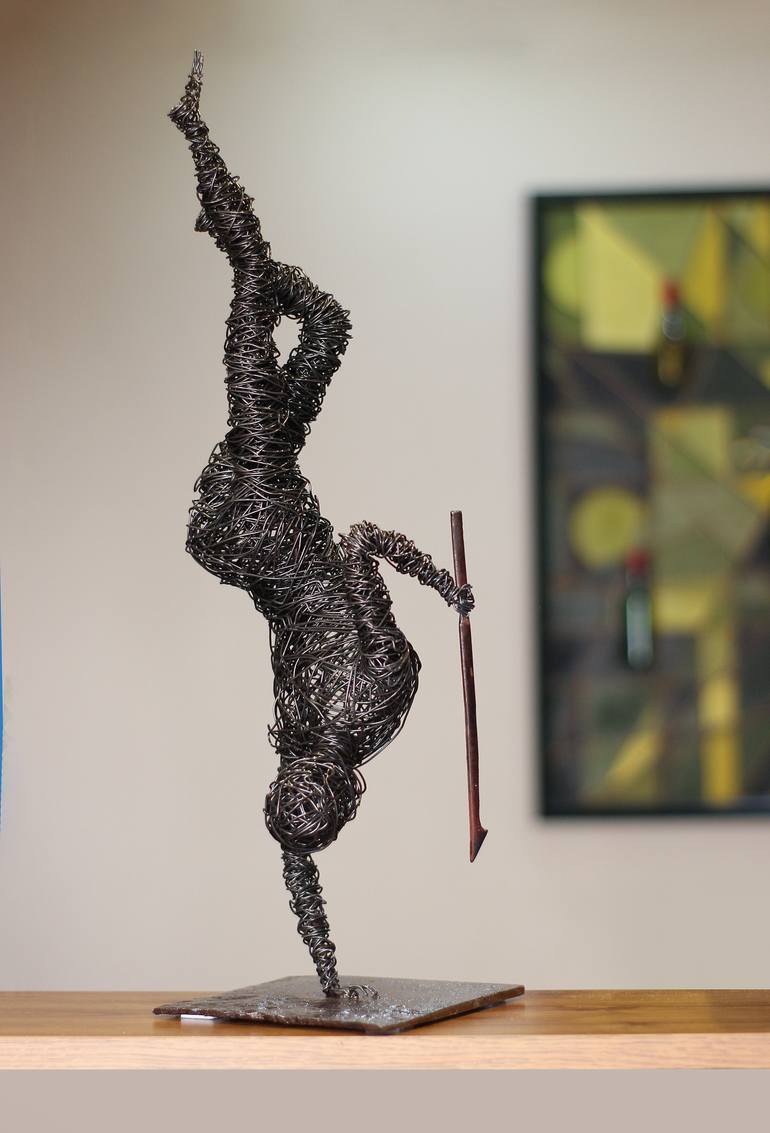 Original Abstract Men Sculpture by Narinart Armgallery