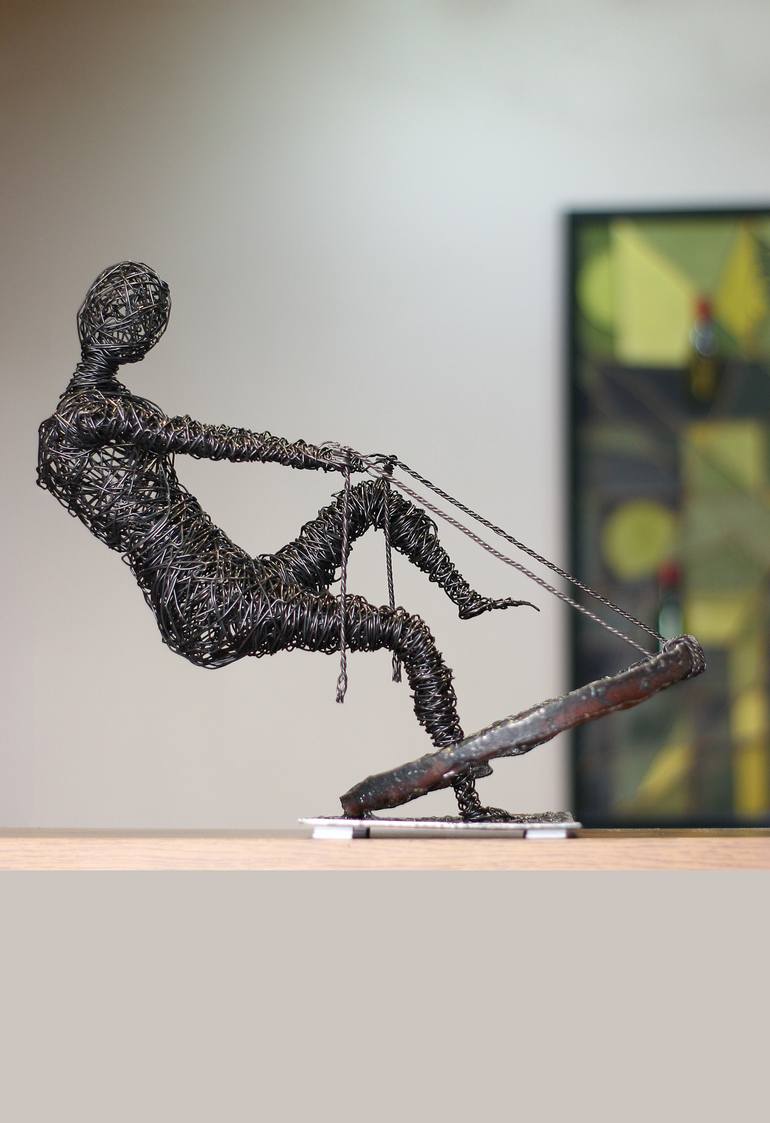 Original Abstract Men Sculpture by Narinart Armgallery
