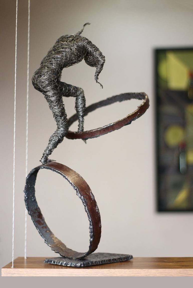 Original Abstract Men Sculpture by Narinart Armgallery