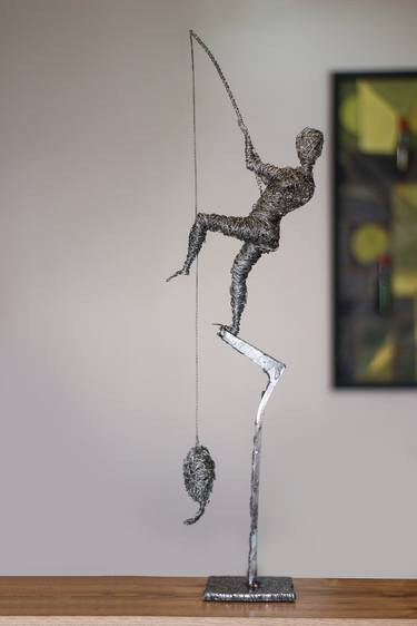 Karen Axikyan/Lucky fisherman (67x19x9 1.5kg iron) thumb