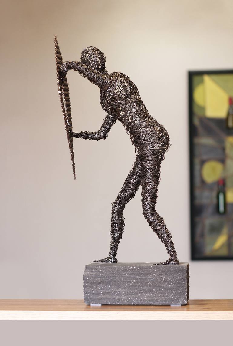 Original Abstract People Sculpture by Narinart Armgallery