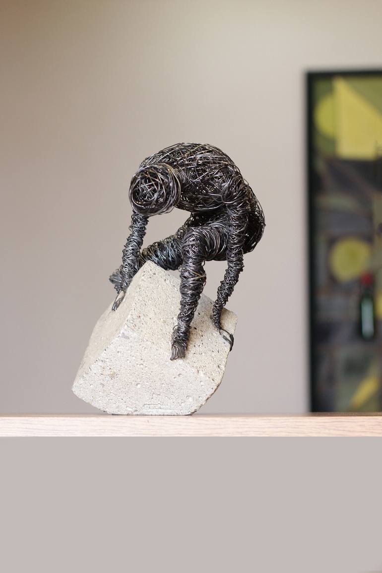 Original Abstract People Sculpture by Narinart Armgallery