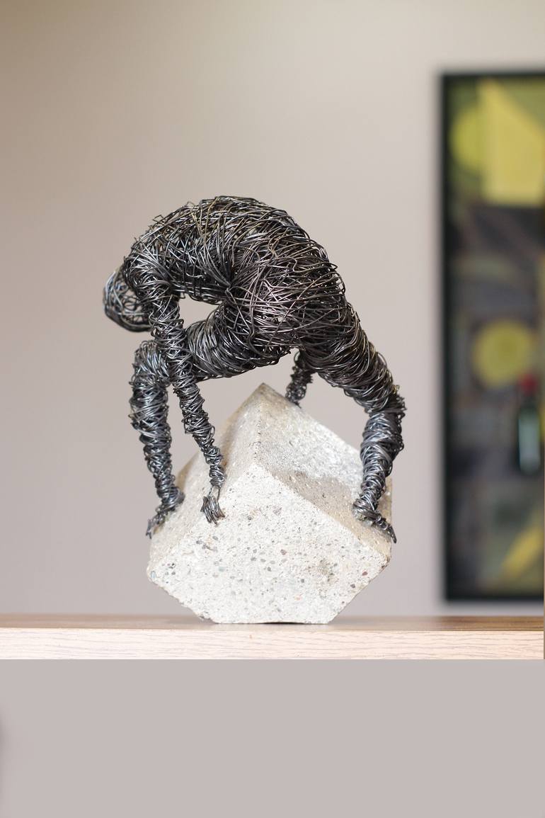Original Abstract People Sculpture by Narinart Armgallery