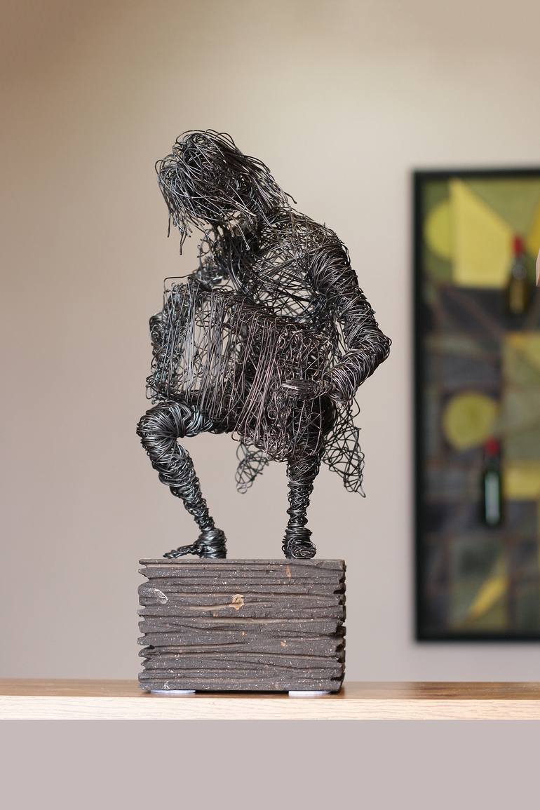 Original Abstract People Sculpture by Narinart Armgallery