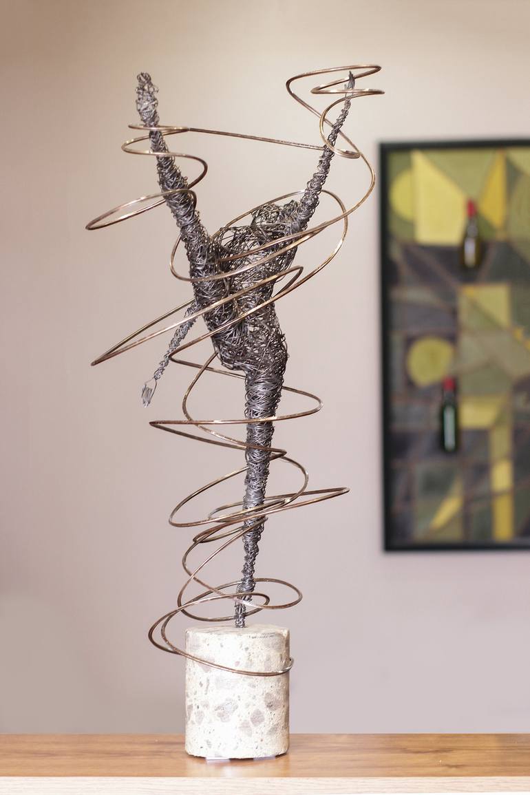 Original Abstract People Sculpture by Narinart Armgallery