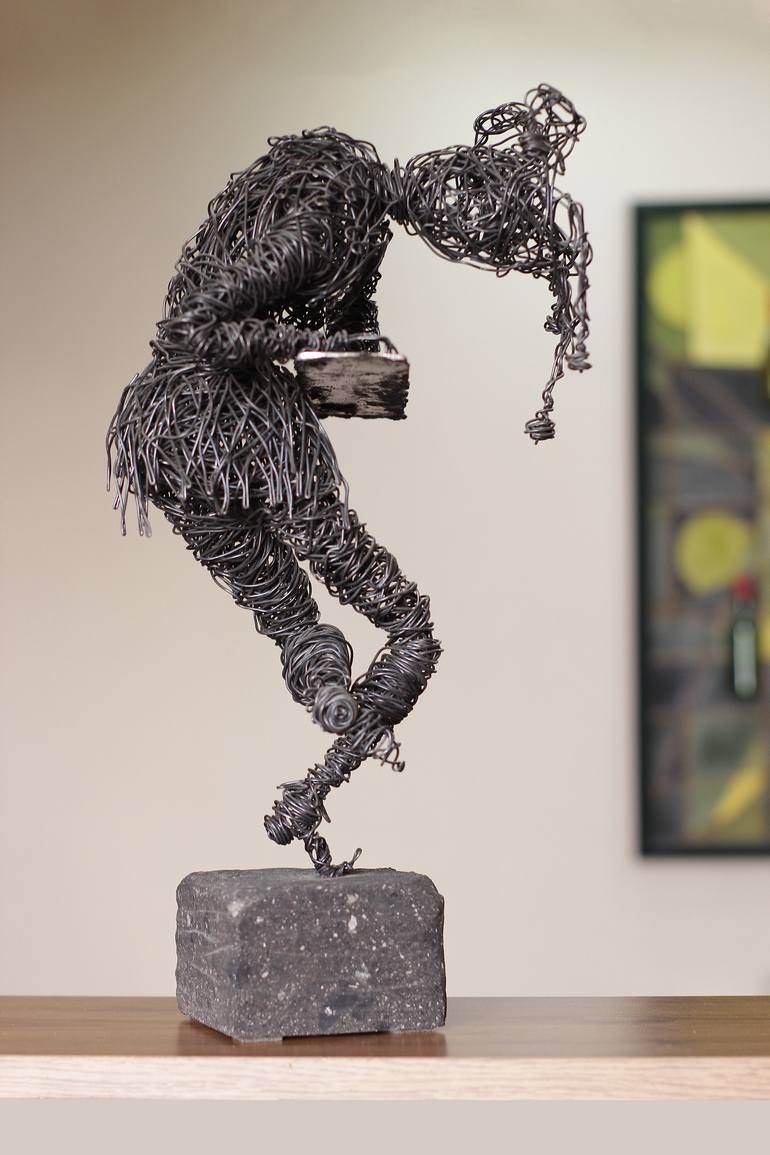 Original Abstract People Sculpture by Narinart Armgallery