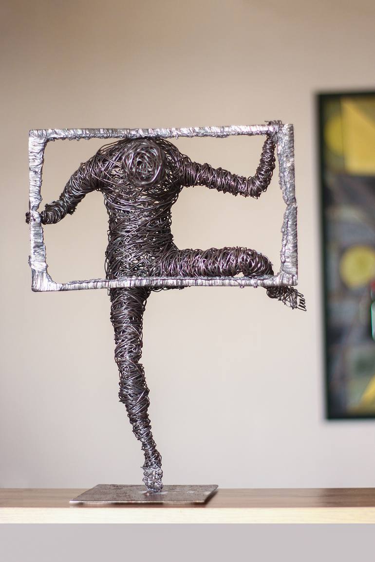 Original Abstract People Sculpture by Narinart Armgallery