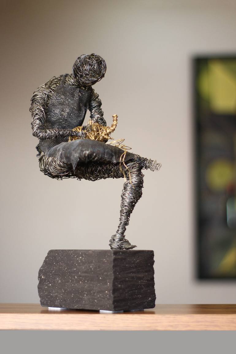 Original Modernism Men Sculpture by Narinart Armgallery
