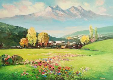 Original Impressionism Landscape Paintings by Narinart Armgallery