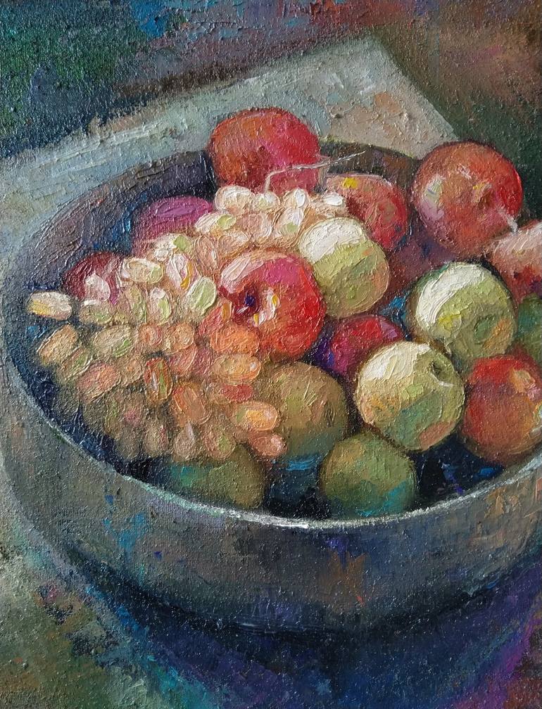 Original Impressionism Still Life Painting by Narinart Armgallery