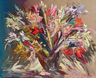 Original Floral Paintings by Narinart Armgallery