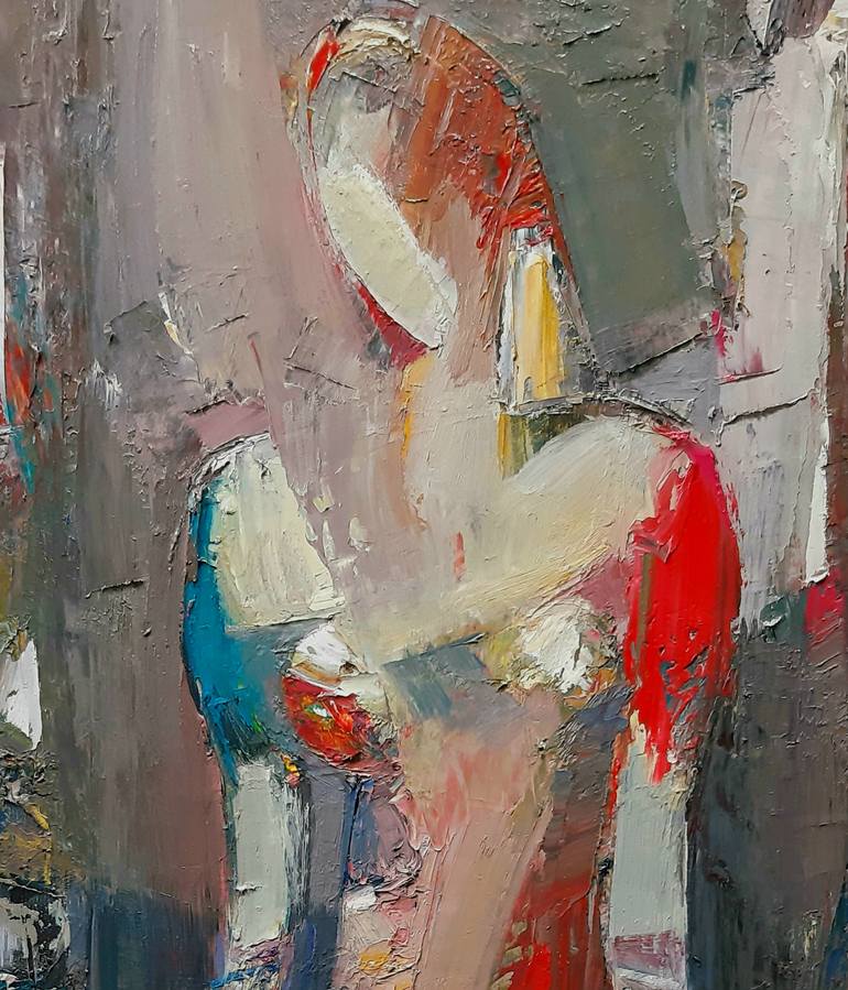 Original Impressionism People Painting by Narinart Armgallery