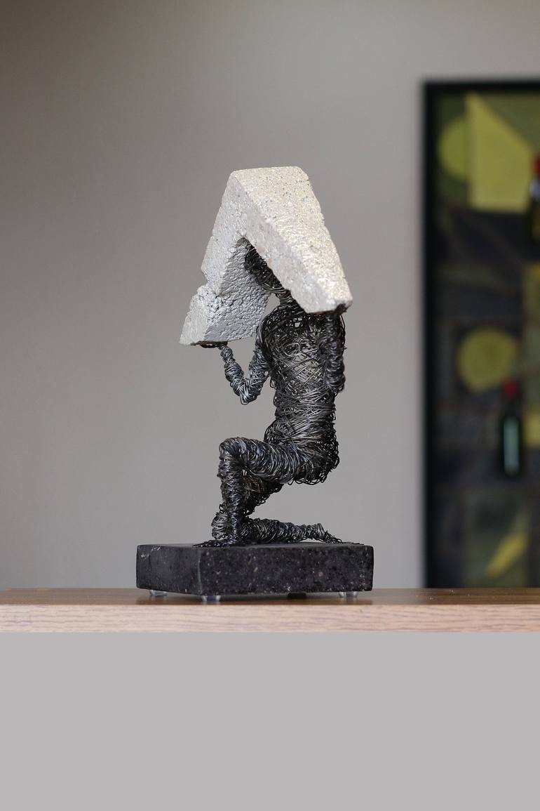 Original Abstract People Sculpture by Narinart Armgallery