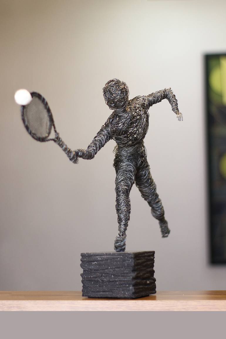 Original Abstract People Sculpture by Narinart Armgallery