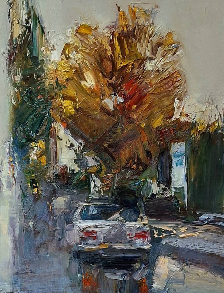Original Impressionism Cities Painting by Narinart Armgallery