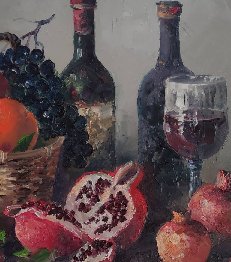 Original Impressionism Still Life Painting by Narinart Armgallery