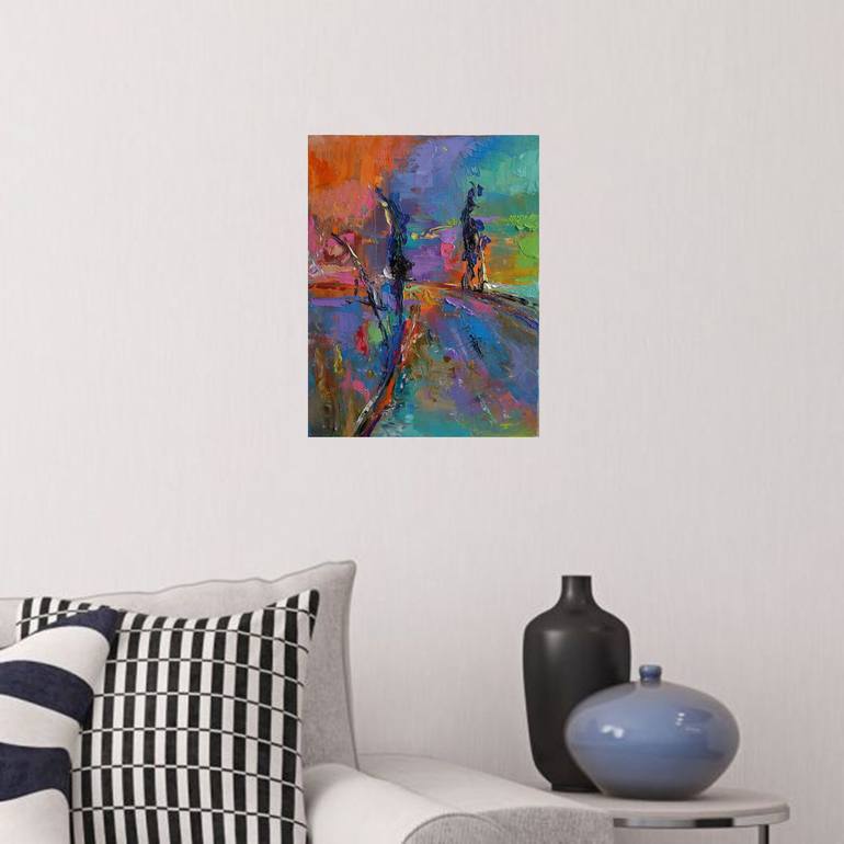 Original Abstract Painting by Narinart Armgallery