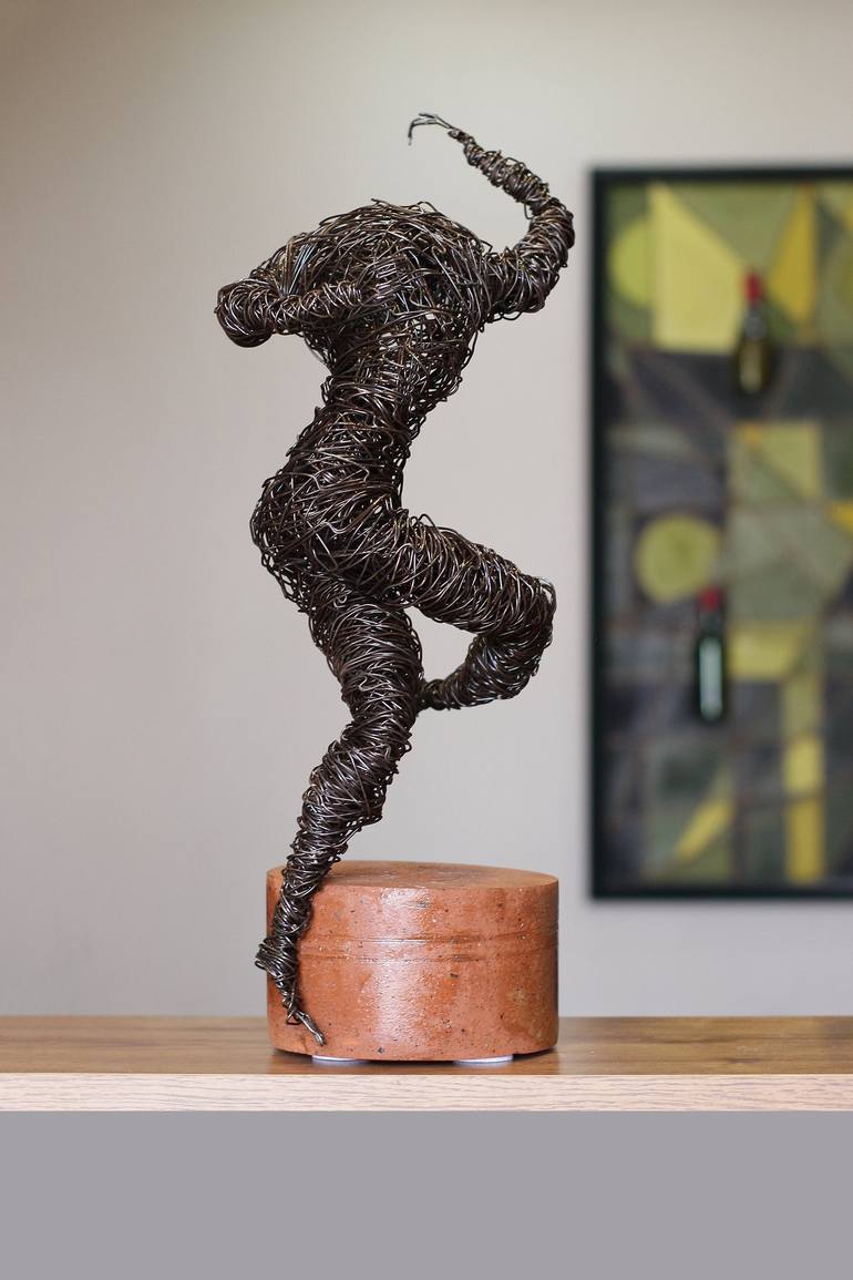 Original Abstract People Sculpture by Narinart Armgallery