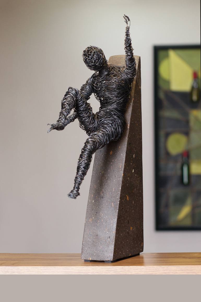 Original Abstract People Sculpture by Narinart Armgallery