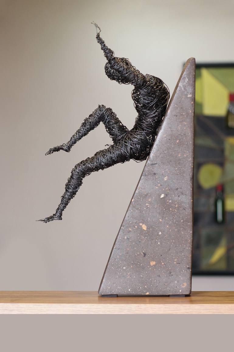 Original Abstract People Sculpture by Narinart Armgallery