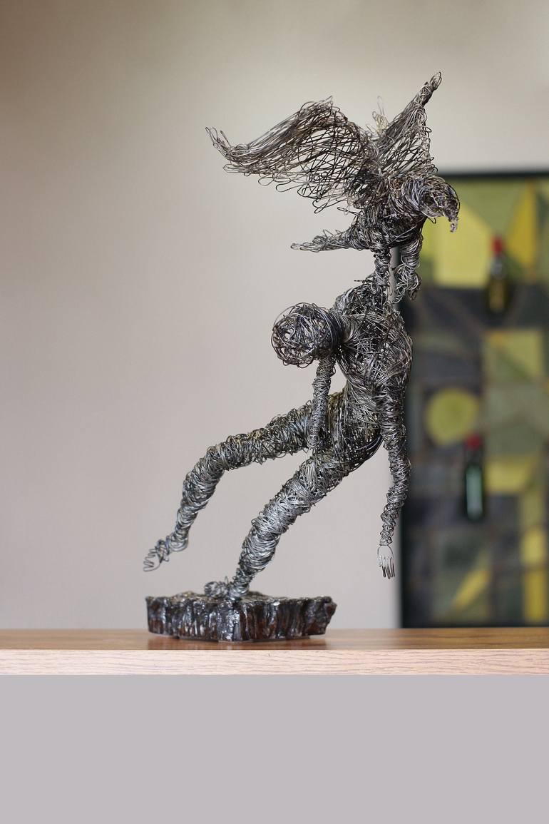 Original Abstract People Sculpture by Narinart Armgallery