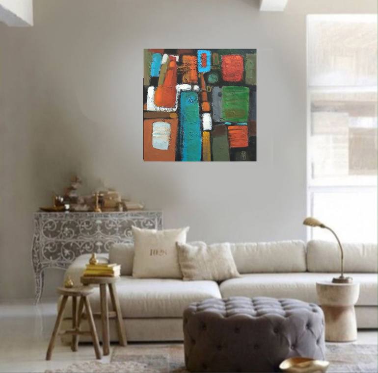 Original Abstract Painting by Narinart Armgallery