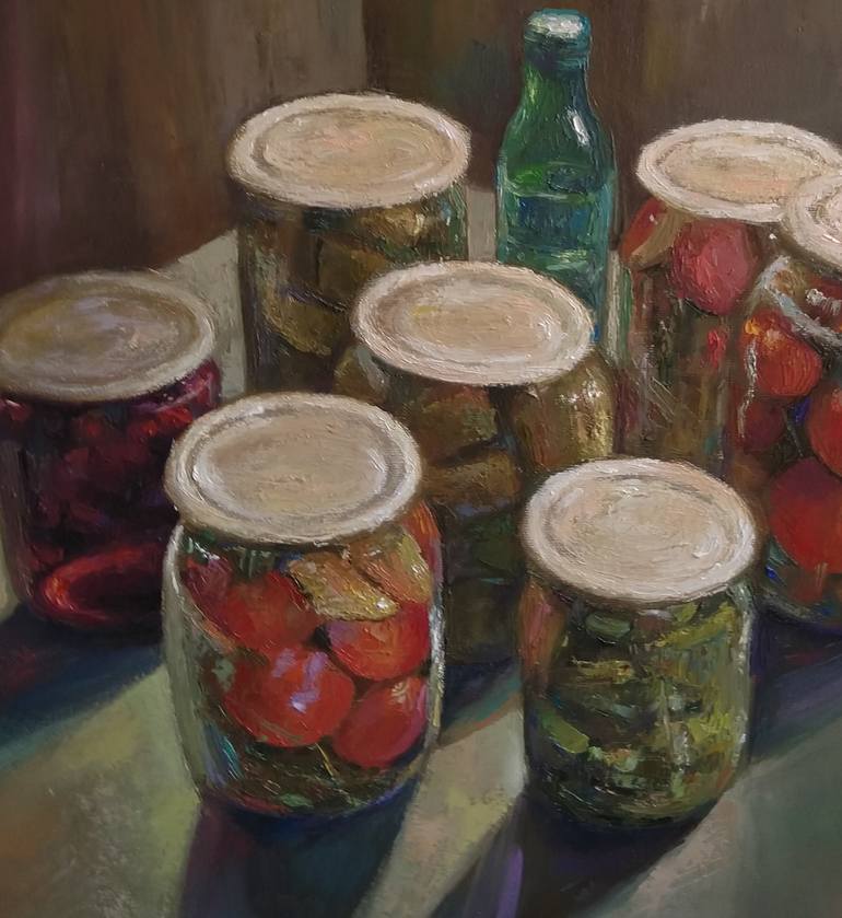 Original Impressionism Still Life Painting by Narinart Armgallery