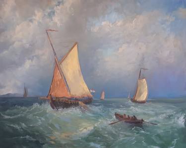 Kamo Atoyan/Seascape (100x80cm, oil painting) thumb