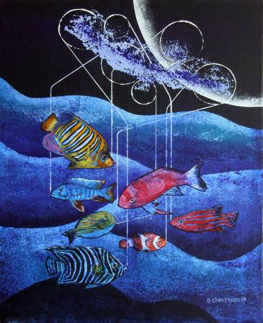 Original Abstract Painting by David Cheetham