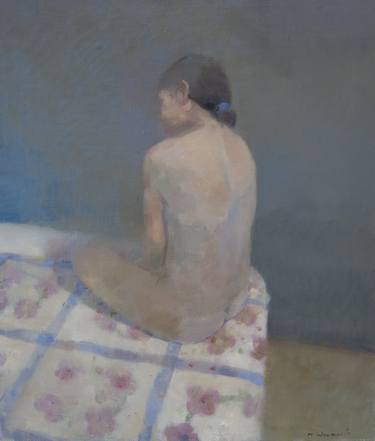 Original Nude Paintings by Mathieu Weemaels
