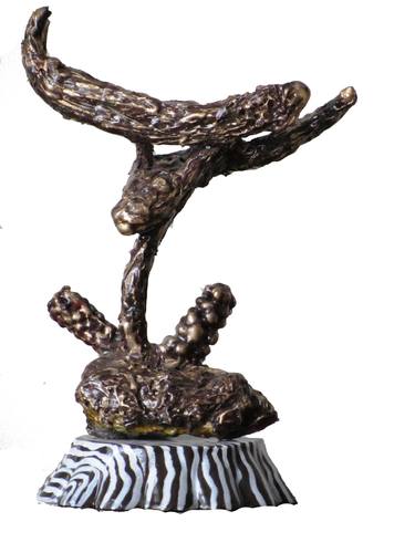 Original Figurative Abstract Sculpture by Shahriar Aghakhani