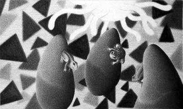 Print of Surrealism Nature Drawings by Darko Malenica