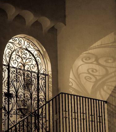 Shadow and Light In Doorway, San Francisco - Limited Edition 1 of 10 thumb