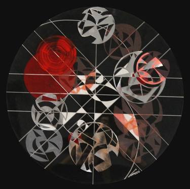 Original Abstract Geometric Paintings by Noemi Hernandez