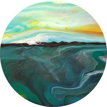 Original Abstract Landscape Paintings by Toni Kingstone