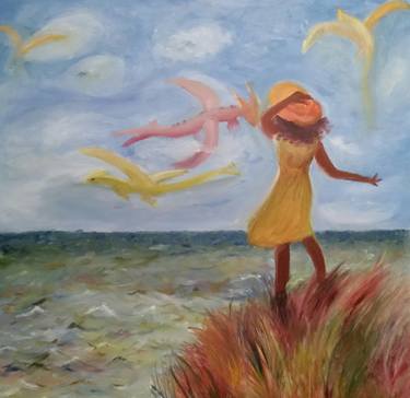 Original Impressionism Fantasy Paintings by Jazzlynique Wilson