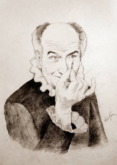Print of Portraiture Humor Drawings by Radu Cimpoi
