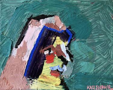 Original Abstract Portrait Paintings by Jan Kallenbach