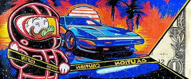 Original Illustration Car Paintings by Moabit Saga