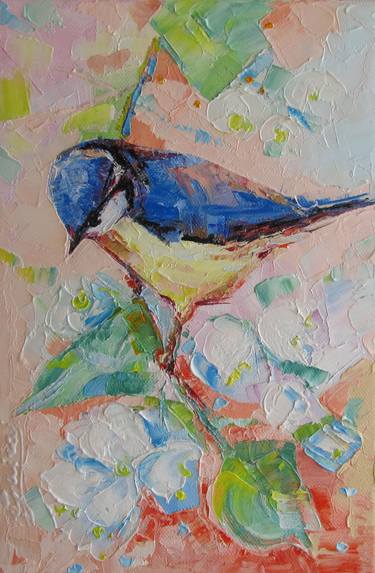 Original Impressionism Animal Paintings by Halyna Luzhevska Gairai