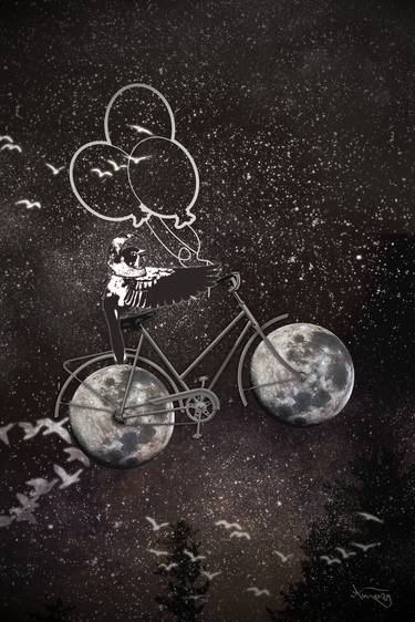 Moon energy - Illustration for kids by Amazy Art UK thumb