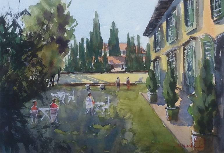 Original Impressionism Landscape Paintings by Sowon Pitkanen