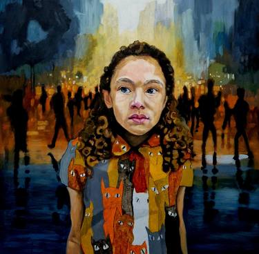 Original Contemporary People Painting by Jason Carlisle