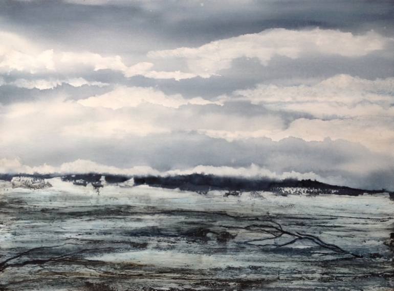 Ocean in Action Painting by Lilo Brockmann | Saatchi Art