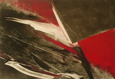 Original Abstract Expressionism Abstract Printmaking by Dorothea Barrick