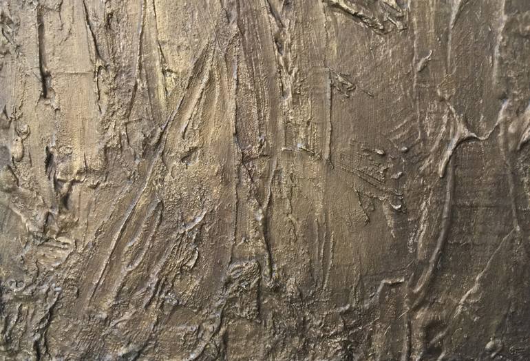 Original Abstract Expressionism Abstract Painting by Gertrude Heikorn