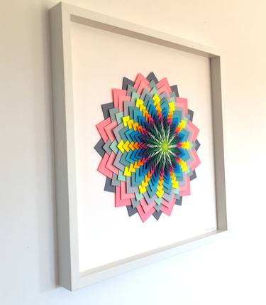 Original Abstract Geometric Sculpture by Chloë Natalia