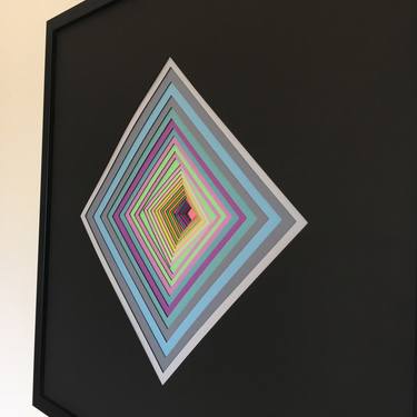 Original Abstract Geometric Sculpture by Chloë Natalia