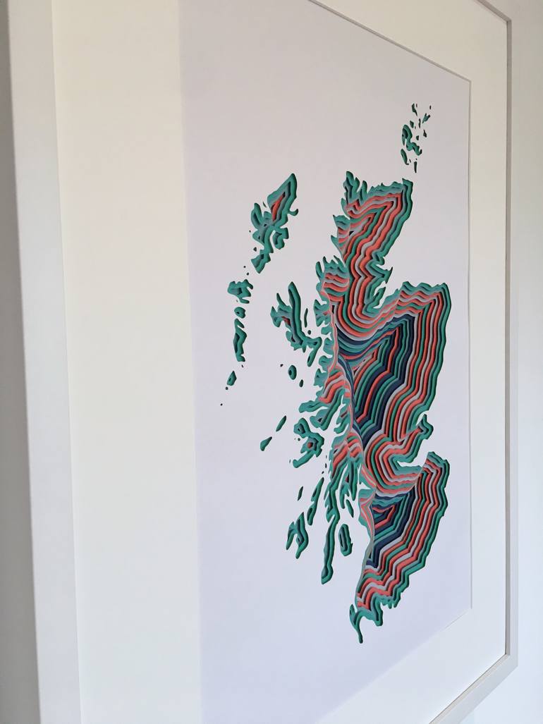 Original Minimalism Outer Space Sculpture by Chloë Natalia