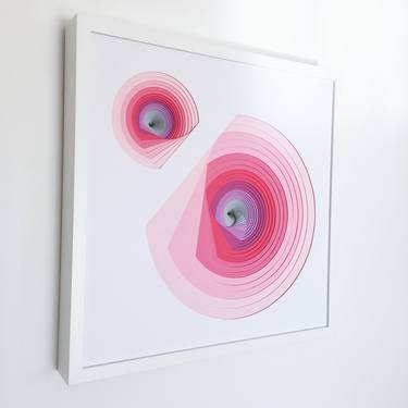 Original Abstract Geometric Sculpture by Chloë Natalia